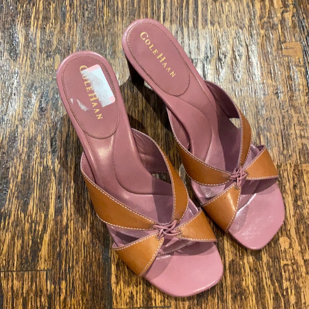 COLE HAAN leather sandals